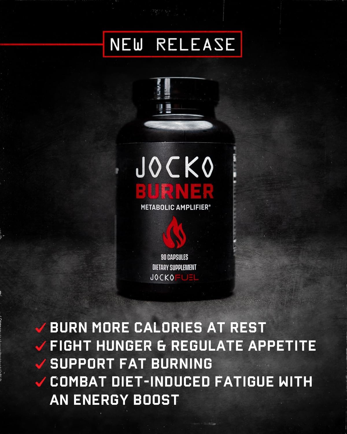 image:imageJocko Fuel Burner for Men amp Women Healthy Weight Support Supplement Helps Regulate Appetite amp Metabolism Booster Supports Healthy Metabolism amp Increased Thermogenesis 90 Count 30 Day Supply