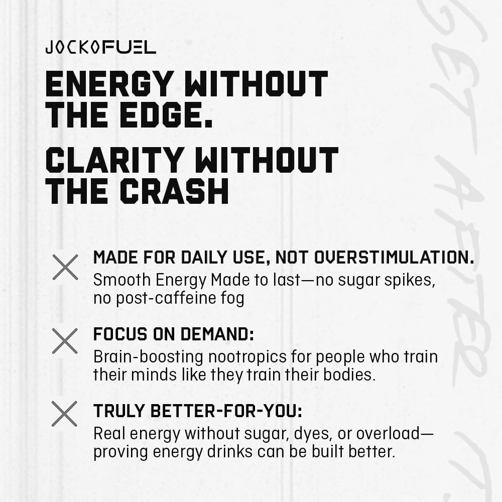 image:imageJocko Fuel GO Energy Drinks Afterburner Orange 95mg Caffeine with Added Adaptogens Vitamin B12 amp B6 amp L Theanine for Mood amp Focus Support No Sugar 12 Pack Packaging May VaryWatermelon