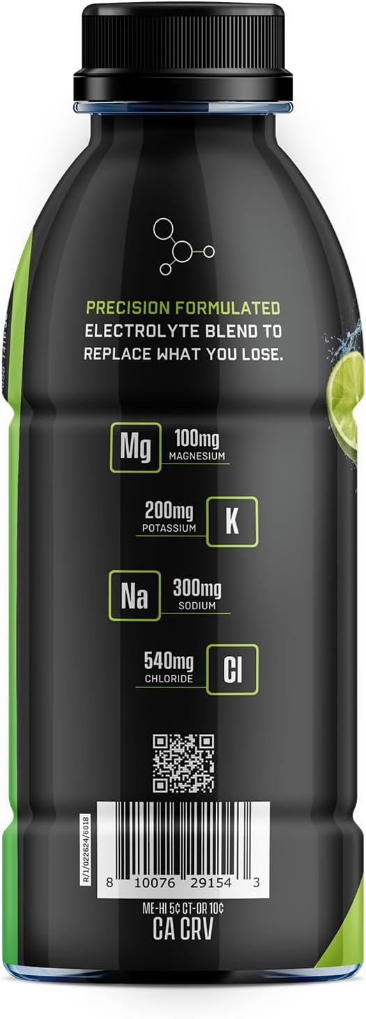 image:imageJocko Fuel Hydrate Electrolyte Drinks Sports Drink Hydration Amplifier Thirst Quencher Scientifically Formulated Electrolyte Blend Fruit Punch Flavor 16 Oz 12 PackLemonLime
