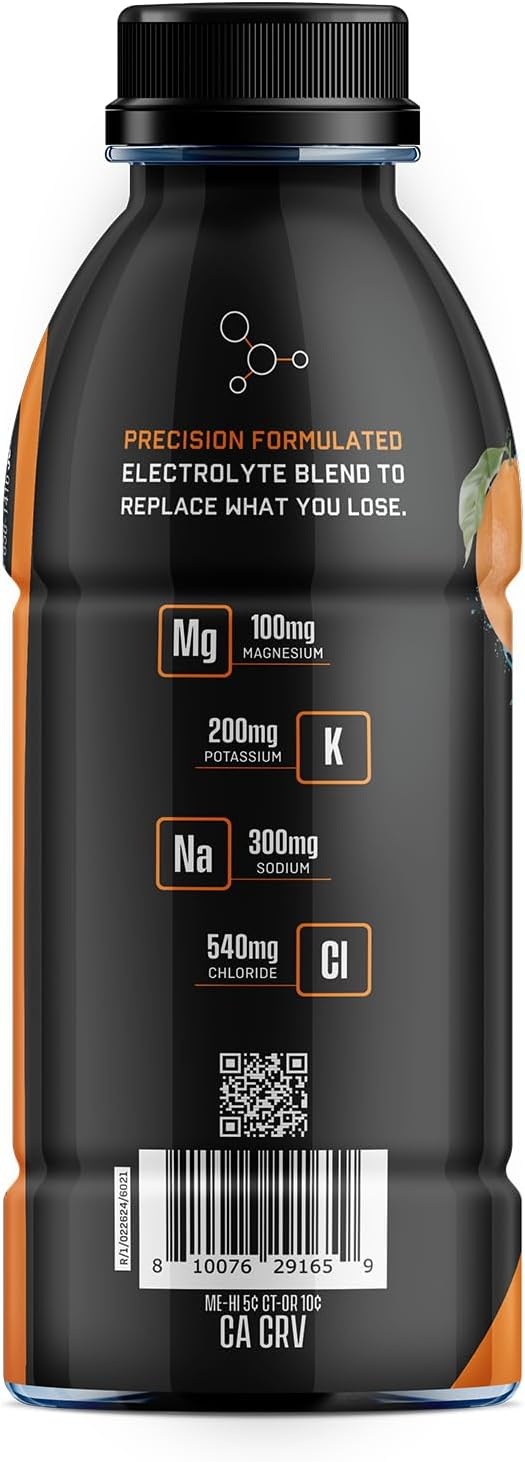 image:imageJocko Fuel Hydrate Electrolyte Drinks Sports Drink Hydration Amplifier Thirst Quencher Scientifically Formulated Electrolyte Blend Fruit Punch Flavor 16 Oz 12 PackOrange