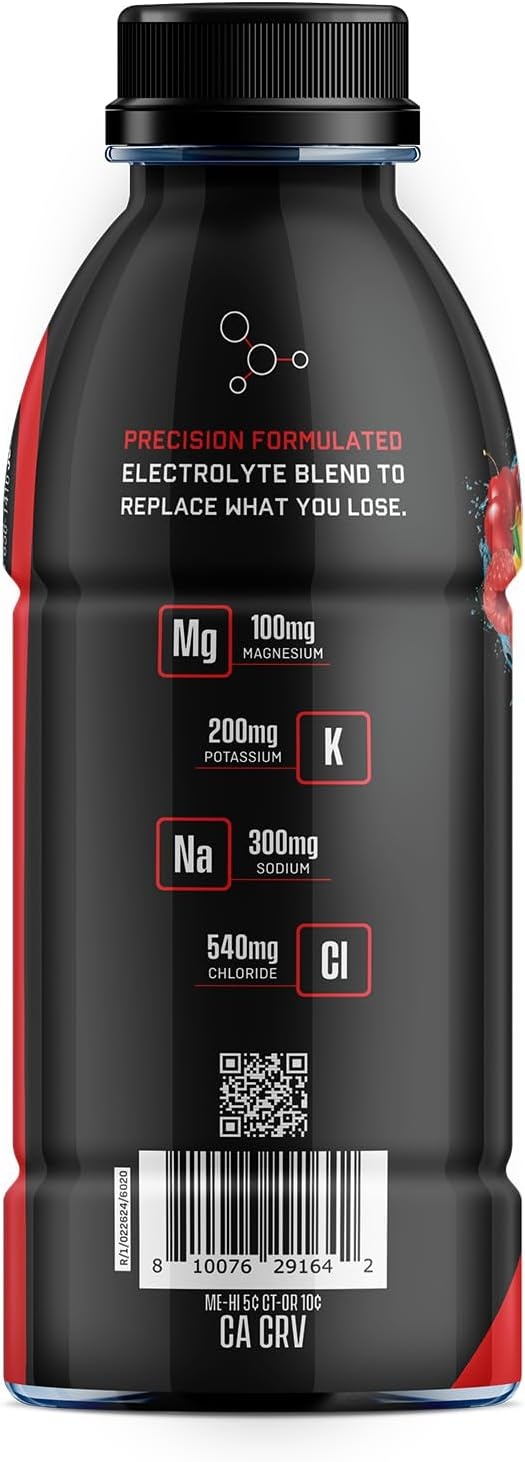 image:imageJocko Fuel Hydrate Electrolyte Drinks Sports Drink Hydration Amplifier Thirst Quencher Scientifically Formulated Electrolyte Blend Fruit Punch Flavor 16 Oz 12 PackFruit Punch