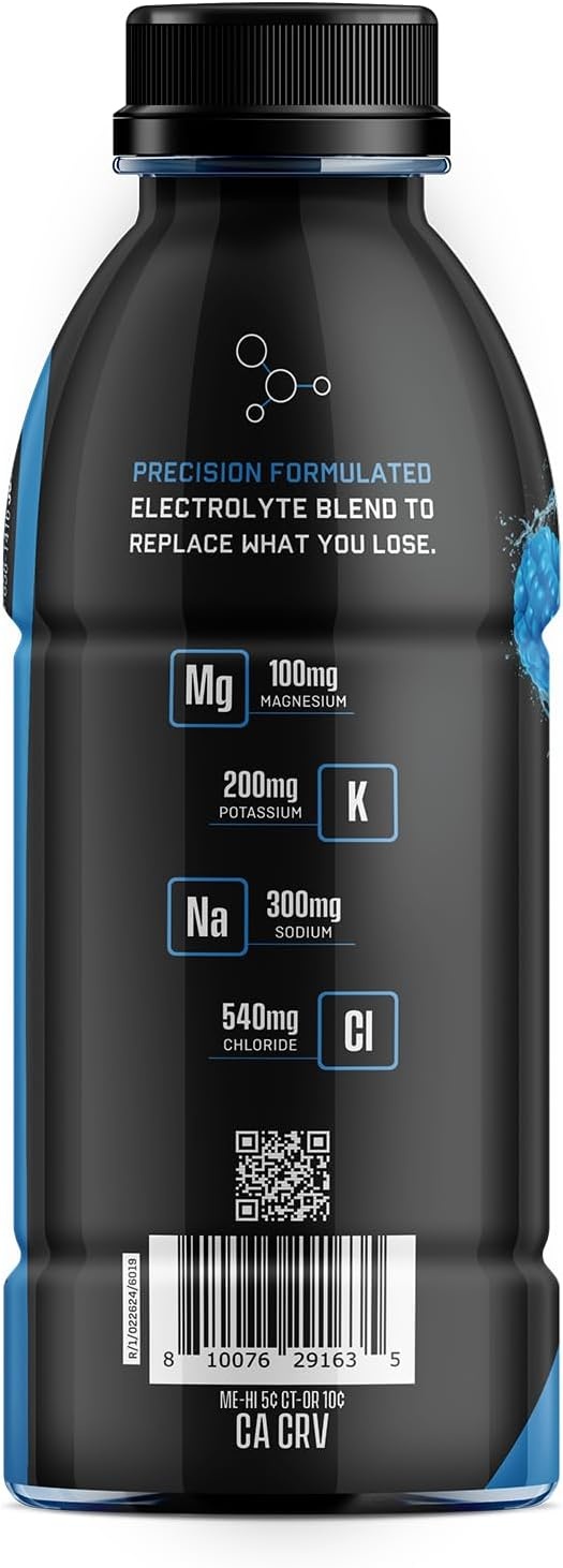 image:imageJocko Fuel Hydrate Electrolyte Drinks Sports Drink Hydration Amplifier Thirst Quencher Scientifically Formulated Electrolyte Blend Fruit Punch Flavor 16 Oz 12 PackBlue Raspberry