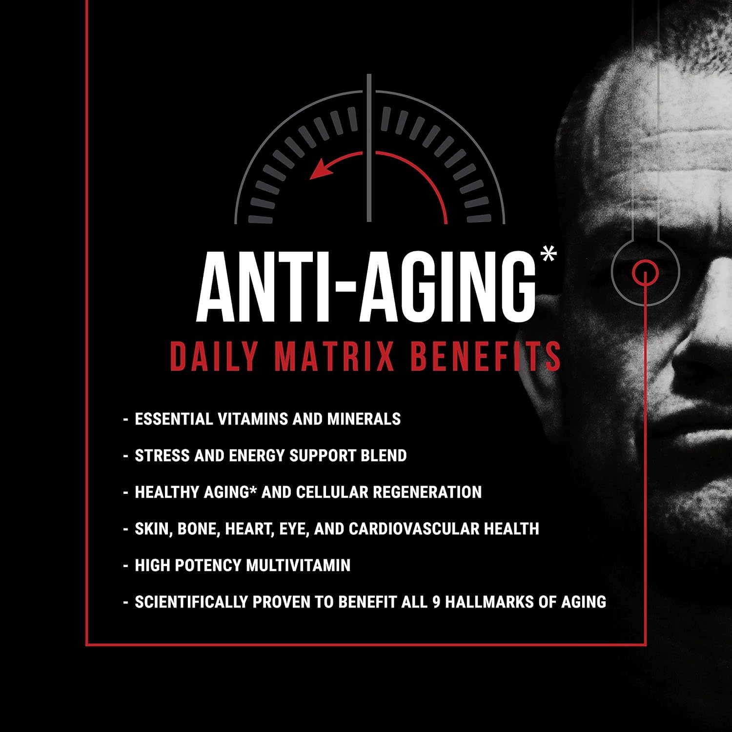 image:imageJocko Fuel TIME WAR Multivitamin for Men amp Women NAD Supplement for Healthy Aging Heart Bone amp Eye Health Essential Vitamins and Minerals Supports Stress Relief Energy Levels 30 Day Supply