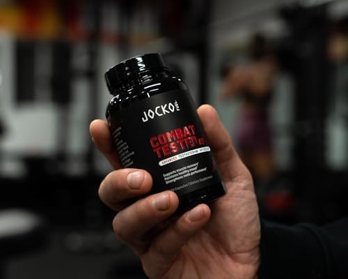 image:imageJocko Fuel Test Booster for Men Natural Endurance Stamina amp Strength Booster Muscle Builder for Men amp Nitric Oxide Support with Ginger Root Shilajit amp Tongkat Ali 120ct 30 Servings