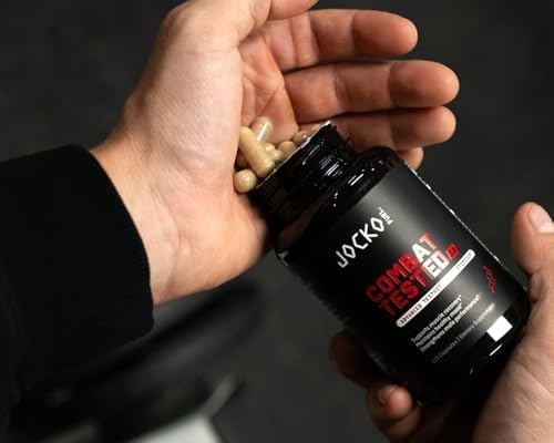 image:imageJocko Fuel Test Booster for Men Natural Endurance Stamina amp Strength Booster Muscle Builder for Men amp Nitric Oxide Support with Ginger Root Shilajit amp Tongkat Ali 120ct 30 Servings