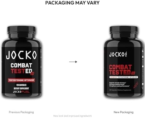 image:imageJocko Fuel Test Booster for Men Natural Endurance Stamina amp Strength Booster Muscle Builder for Men amp Nitric Oxide Support with Ginger Root Shilajit amp Tongkat Ali 120ct 30 Servings