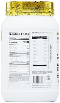 image:imageJocko Fuel Whey Protein Isolate Pro Series Caramel 25g Low Lactose Whey Beef Collagen with Digestive Enzymes Probiotics 47g BCAAs Low Carb 25 ServingsVanilla