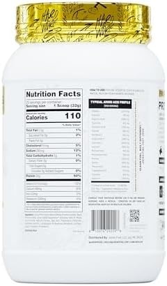 image:imageJocko Fuel Whey Protein Isolate Pro Series Caramel 25g Low Lactose Whey Beef Collagen with Digestive Enzymes Probiotics 47g BCAAs Low Carb 25 ServingsCaramel