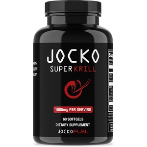 image:imageJocko Fuel Antarctic Krill Oil Omega 3 Fatty Acid Supplements DHA amp EPA  1000mg Softgels  Supports Joints Mobility amp Mental Function 60 Softgels Pack of 260 Count Pack of 1