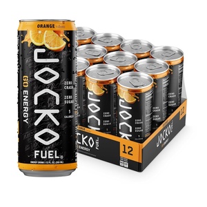 image:imageJocko Fuel GO Energy Drinks Afterburner Orange  95mg Caffeine with Added Adaptogens Vitamin B12 amp B6 amp L Theanine for Mood amp Focus Support No Sugar 12 Pack  Packaging May VaryAfterburner Orange