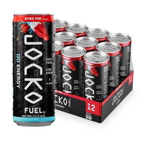 image:imageJocko Fuel GO Energy Drinks Afterburner Orange  95mg Caffeine with Added Adaptogens Vitamin B12 amp B6 amp L Theanine for Mood amp Focus Support No Sugar 12 Pack  Packaging May VaryNitro Pop