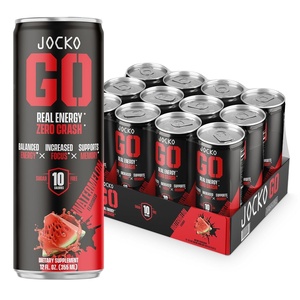 image:imageJocko Fuel GO Energy Drinks Afterburner Orange  95mg Caffeine with Added Adaptogens Vitamin B12 amp B6 amp L Theanine for Mood amp Focus Support No Sugar 12 Pack  Packaging May VaryWatermelon