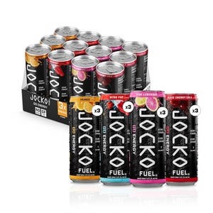 image:imageJocko Fuel GO Energy Drinks Afterburner Orange  95mg Caffeine with Added Adaptogens Vitamin B12 amp B6 amp L Theanine for Mood amp Focus Support No Sugar 12 Pack  Packaging May VaryVariety Pack