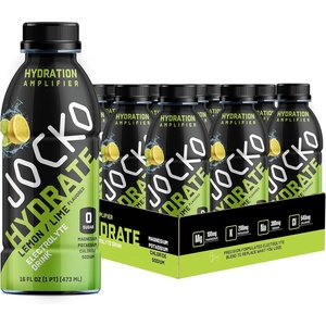 image:imageJocko Fuel Hydrate Electrolyte Drinks  Sports Drink Hydration Amplifier Thirst Quencher  Scientifically Formulated Electrolyte Blend Fruit Punch Flavor 16 Oz 12 PackLemonLime