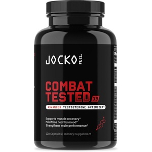 image:imageJocko Fuel Test Booster for Men  Natural Endurance Stamina amp Strength Booster  Muscle Builder for Men amp Nitric Oxide Support with Ginger Root Shilajit amp Tongkat Ali 120ct 30 Servings
