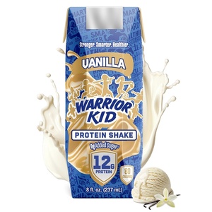 image:imageWarrior Kid Nutritional Protein Shake Vanilla Healthy Kids Snacks 12g Protein 0g Added Sugar Vitamins amp Minerals No Soy Ingredients Gluten Free NonGMO 825 Fl Oz 6 CountVanilla