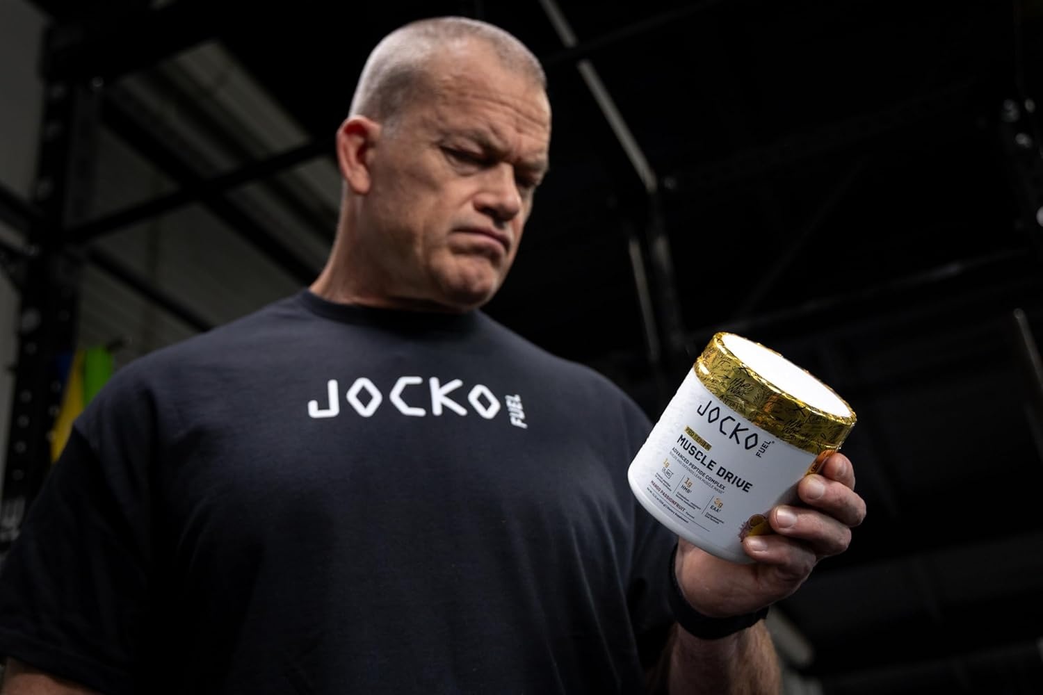 image:imageJocko Fuel Muscle Drive Pro Series Mango Passionfruit HMB DiLeucine EAAs Protects Lean Muscle Mass amp Breakdown Aids Recovery Natural Appetite Suppressant No Bloat Zero Sugar 30 ServingsMango Passionfruit