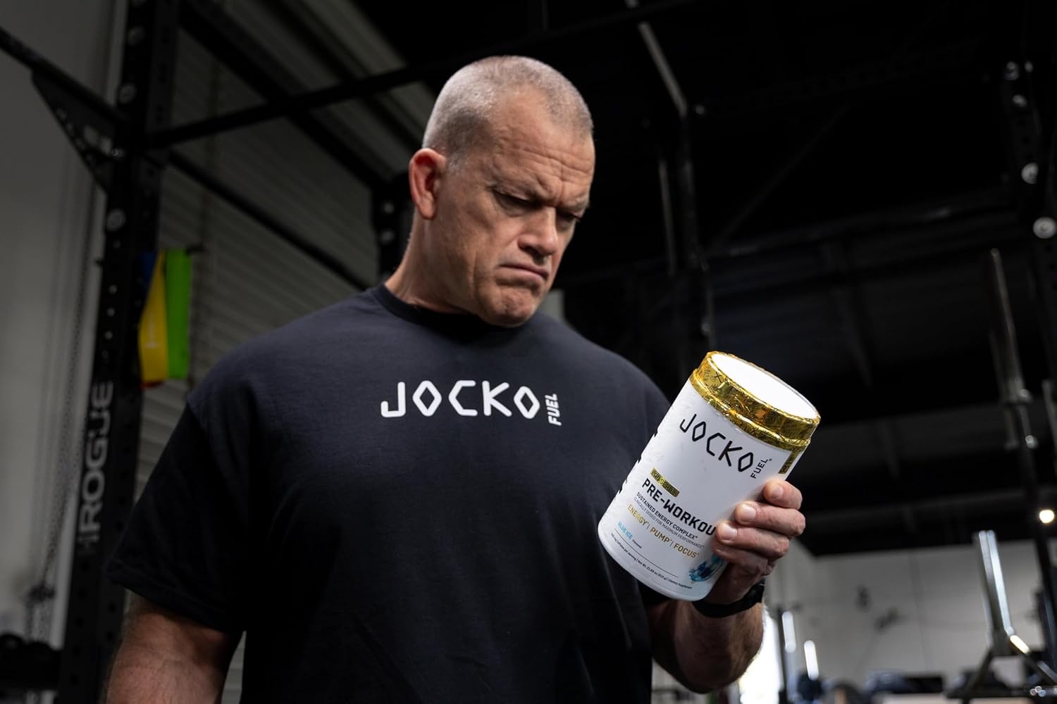 image:imageJocko Fuel Preworkout Pro Series Blue Ice Elite Performance Energy Focus Pump Formula 300mg Natural Caffeine LCitrulline Alpha GPC LTyrosine Peak ATP High Intensity Training 20 ServingsBlue Ice