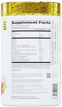 image:imageJocko Fuel Preworkout Pro Series Blue Ice Elite Performance Energy Focus Pump Formula 300mg Natural Caffeine LCitrulline Alpha GPC LTyrosine Peak ATP High Intensity Training 20 ServingsSour Gummy