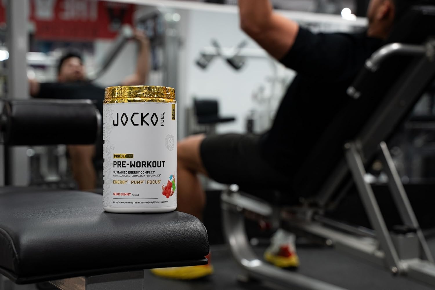 image:imageJocko Fuel Preworkout Pro Series Blue Ice Elite Performance Energy Focus Pump Formula 300mg Natural Caffeine LCitrulline Alpha GPC LTyrosine Peak ATP High Intensity Training 20 ServingsSour Gummy